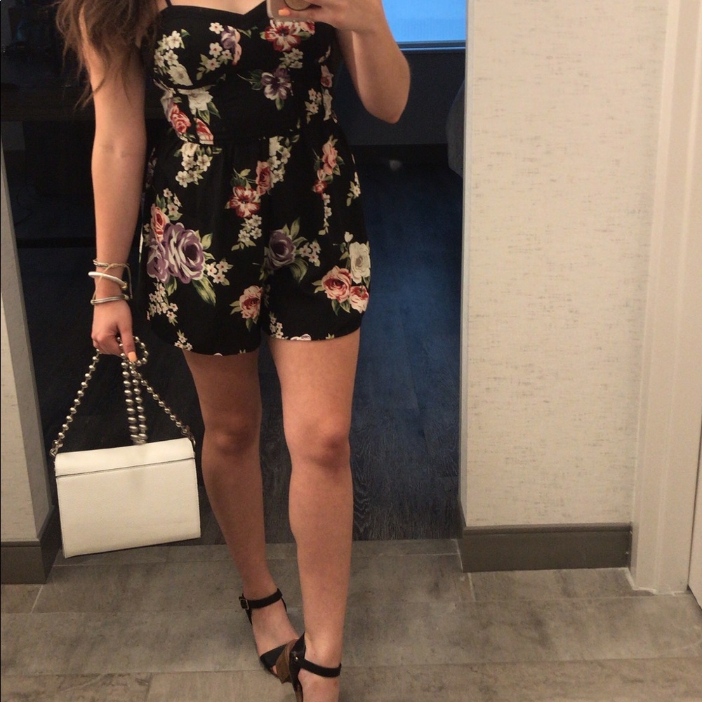 Floral Romper